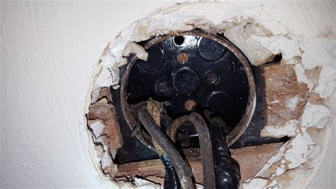 old style old ceiling junction box|old ceiling box adapter replacement.